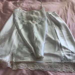 Vintage Erika Taylor slip set